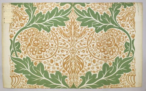 Vintage Botanical Textile Pattern