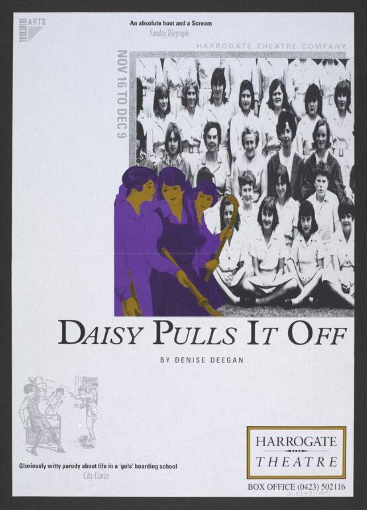 Daisy Pulls It Off Theatre Poster