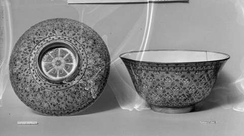 Two Views of Decorative Antique Bowl