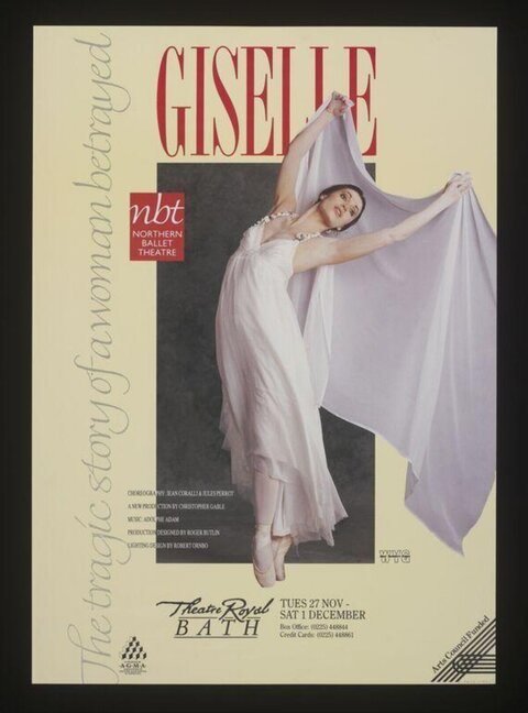Giselle Ballet Performance Promotional Poster