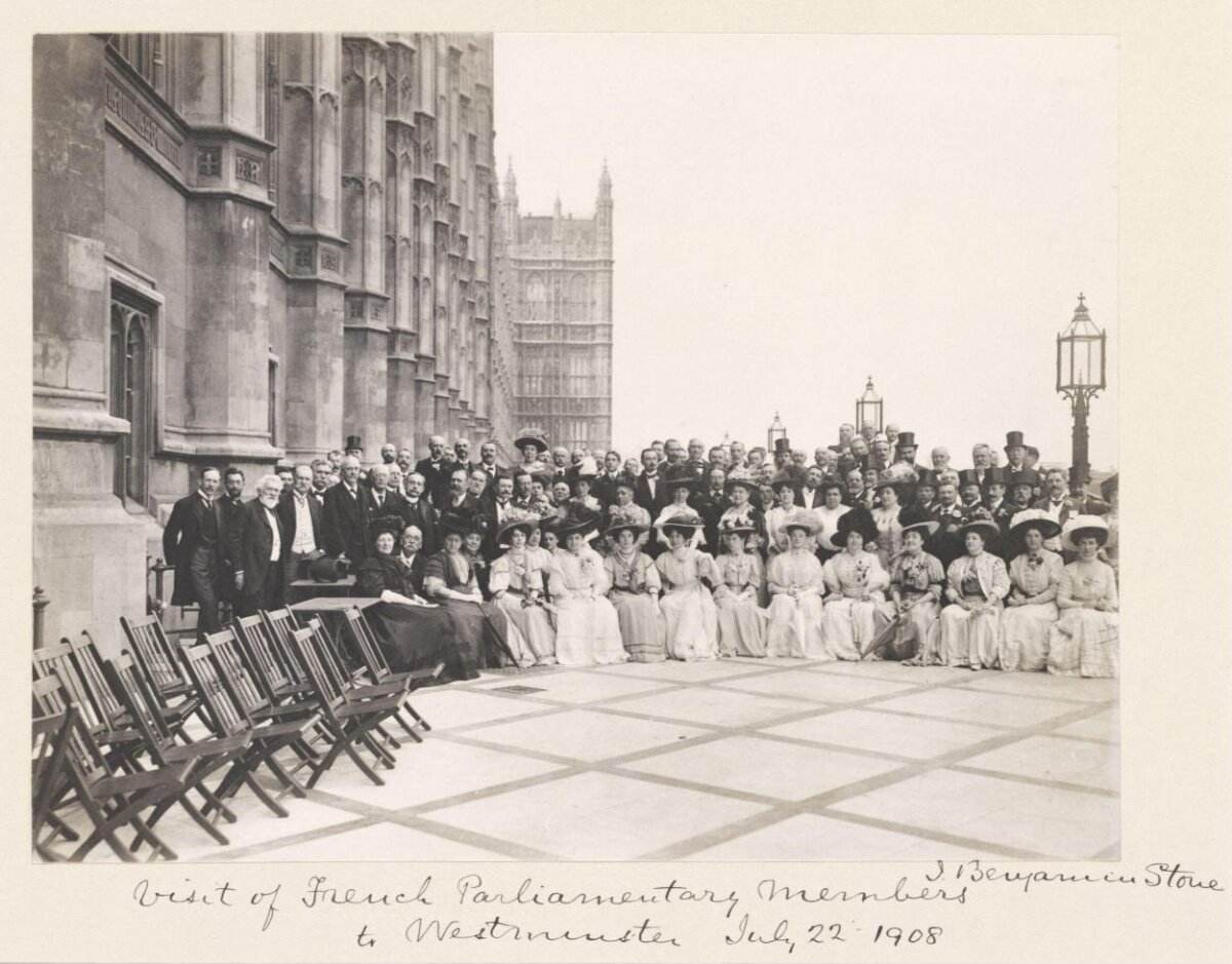 1908 French Parliamentary Visit to Westminster