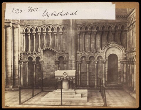 Baptismal Font at Ely Cathedral