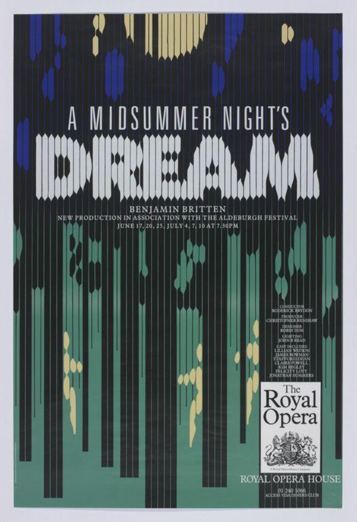 A Midsummer Night's Dream Opera Poster
