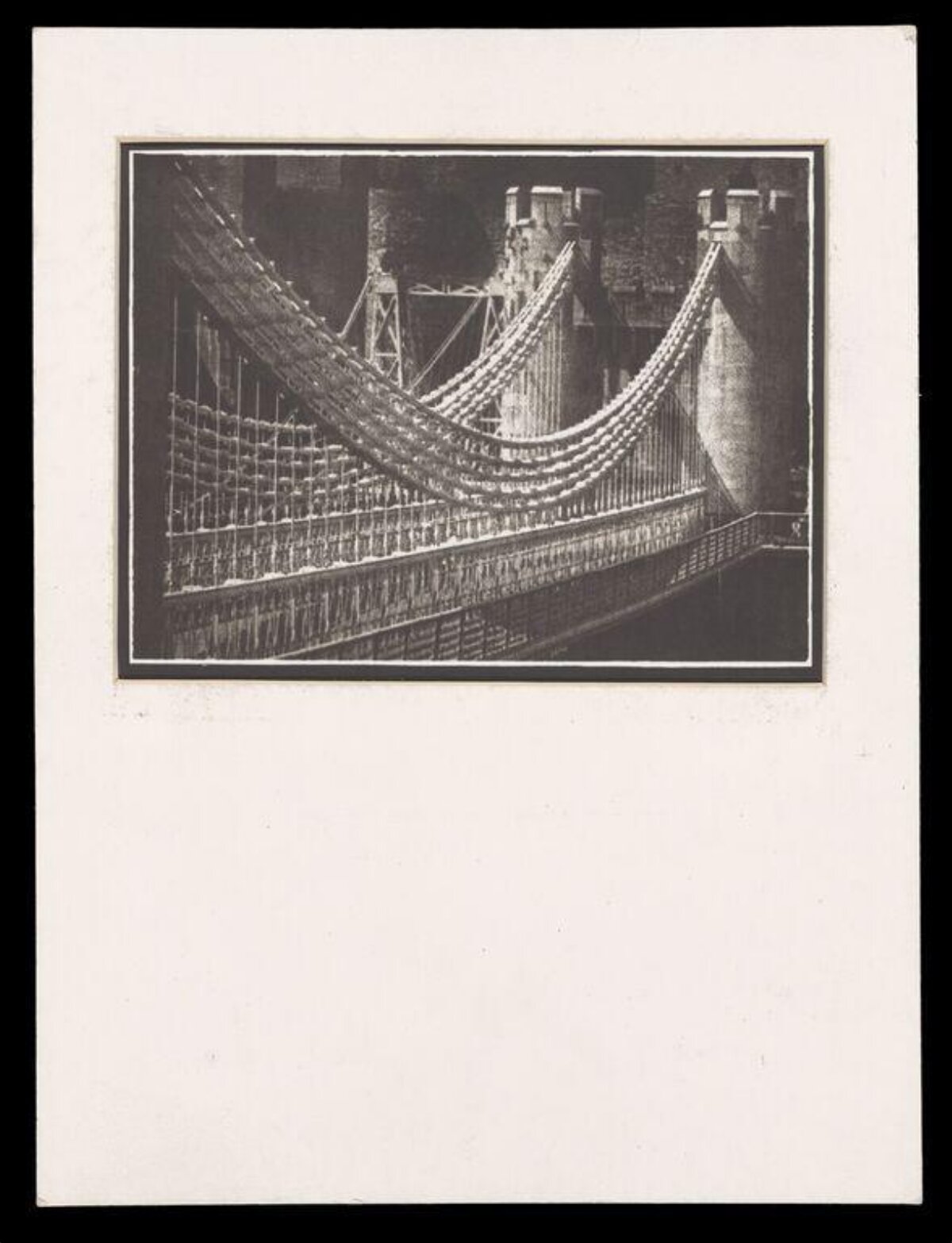 Vintage Suspension Bridge