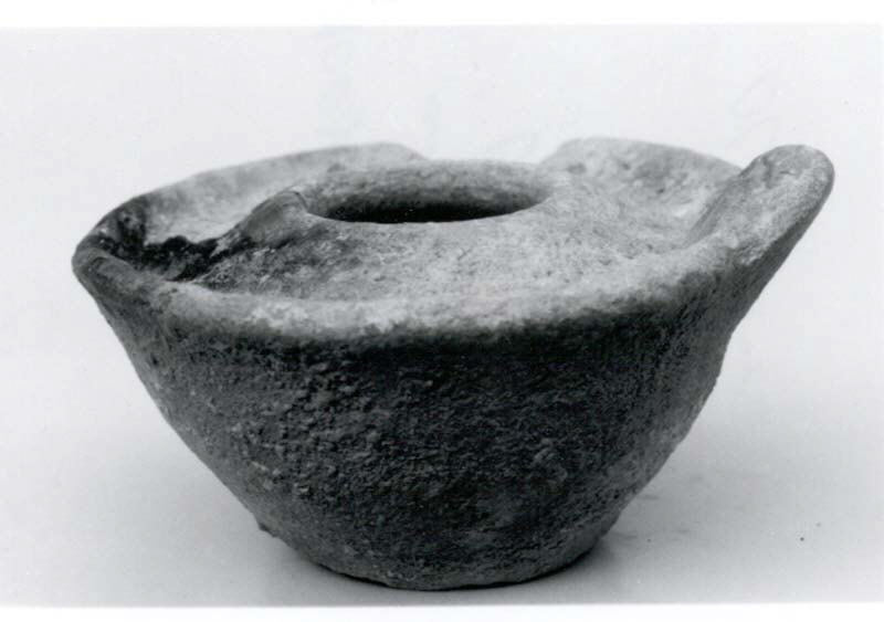 Ancient Stone Oil Lamp