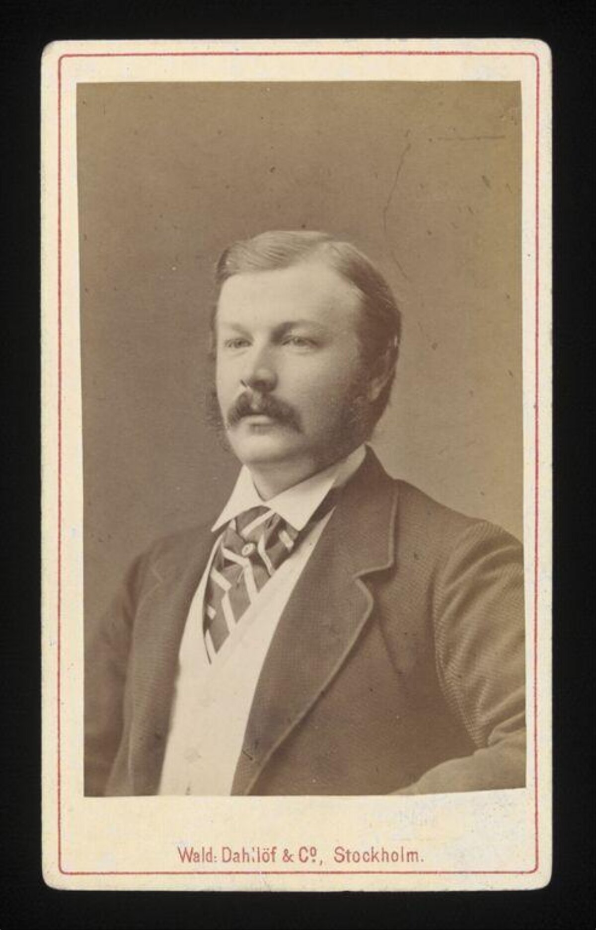 Vintage Portrait of a 19th Century Man