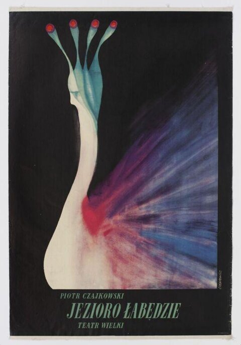 Swan Lake Ballet Poster