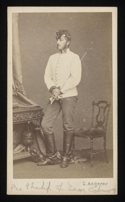 Vintage Portrait of Prince Philip of Saxe-Coburg