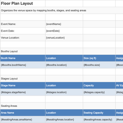 Floor Plan Layout