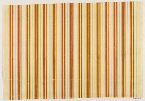 Vintage Orange Vertical Stripe Pattern