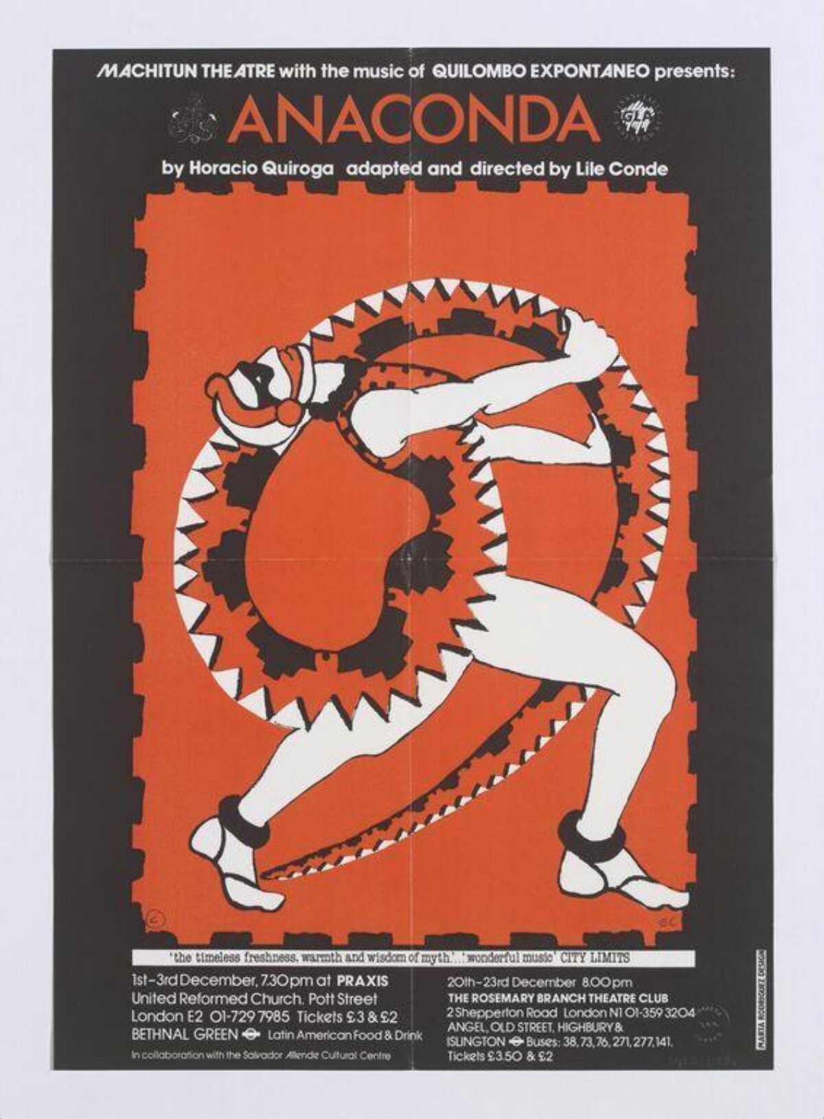 Anaconda Play Promotional Poster