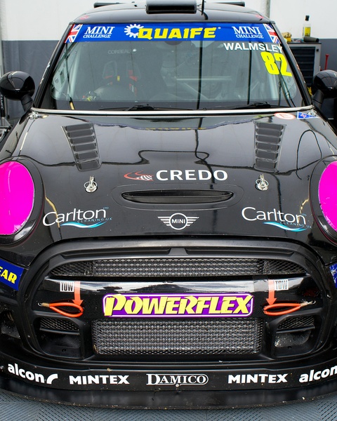 Black Mini Challenge Race Car