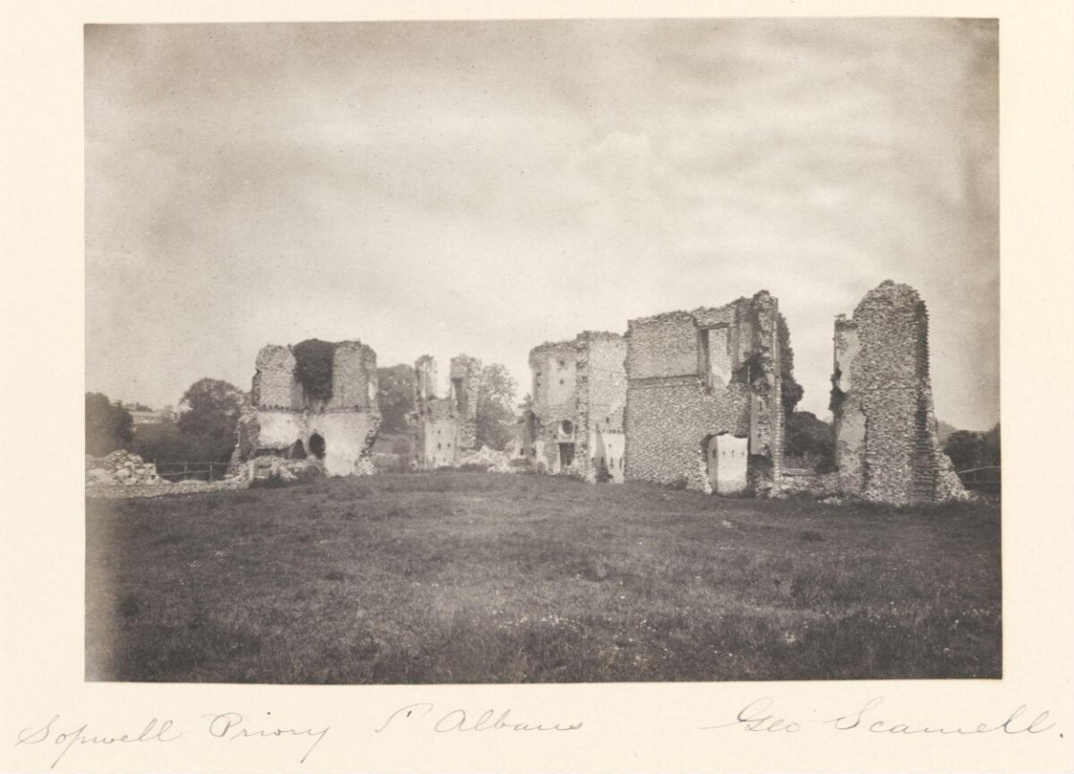 Sopwell Priory Ruins St Albans