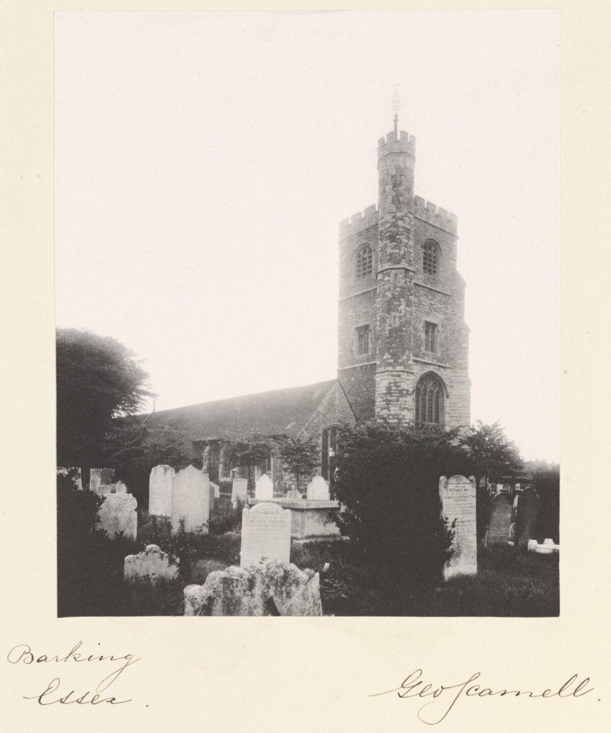Old Church at Barking Essex