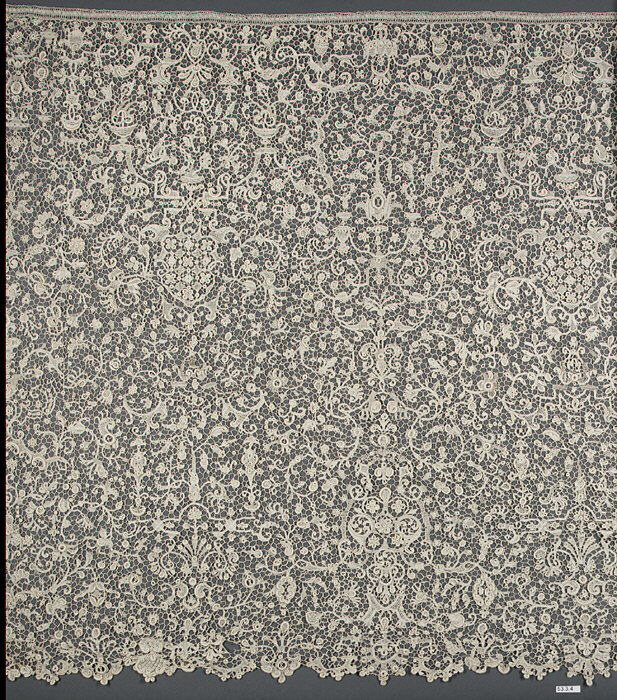 Antique Ornate Lace Panel