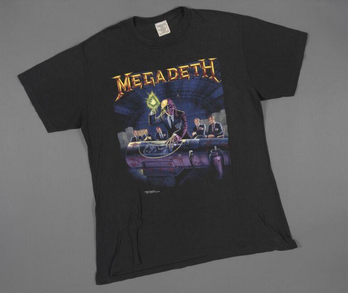 Megadeth Band Graphic Black T-shirt