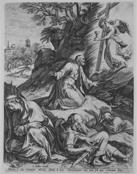 Jesus Praying in Gethsemane