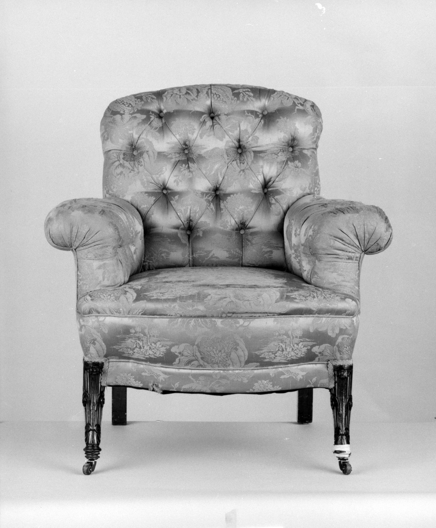 Vintage Tufted Armchair