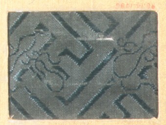 Close-up of Grey Patterned Fabric