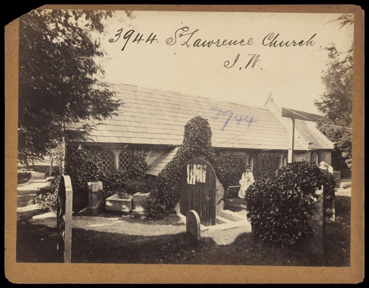St Lawrence Church Vintage Photo