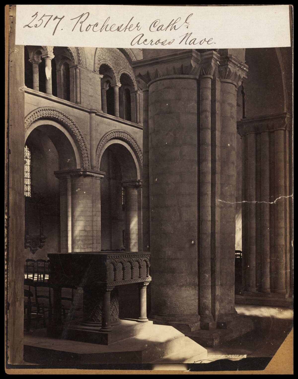 Rochester Cathedral Nave Interior