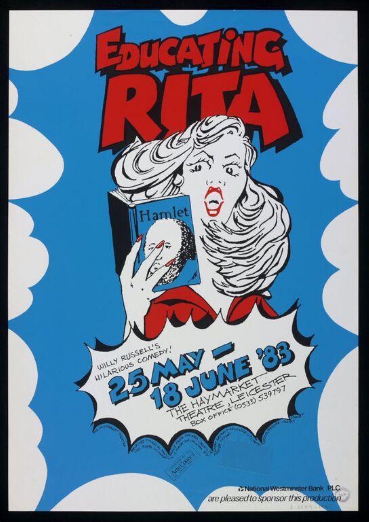 Educating Rita 1983 Theatre Poster