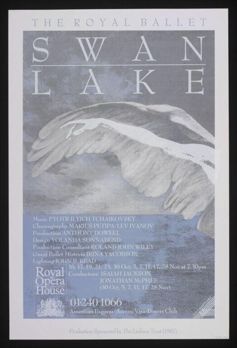 Royal Ballet Swan Lake Poster