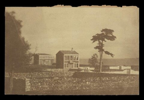 Vintage Seaside Houses Photo
