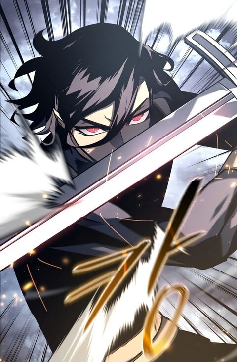 Anime Swordsman Attacking