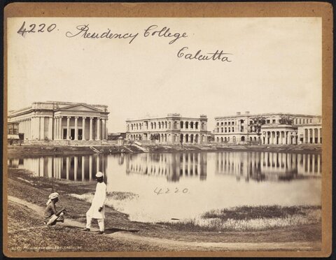 Vintage View of Presidency College Calcutta