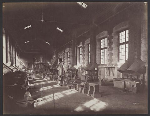 Vintage Forge Workshop Interior
