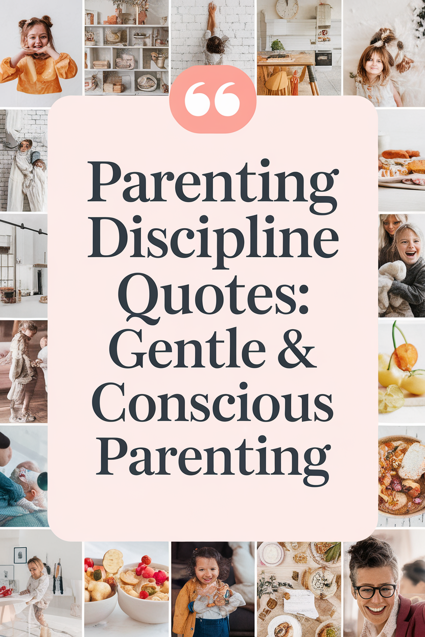 Parenting Discipline Quotes Cover