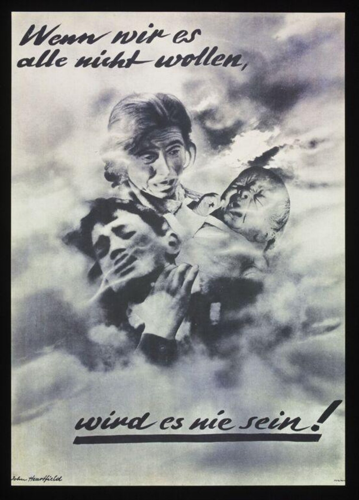 Anti-War German Political Poster
