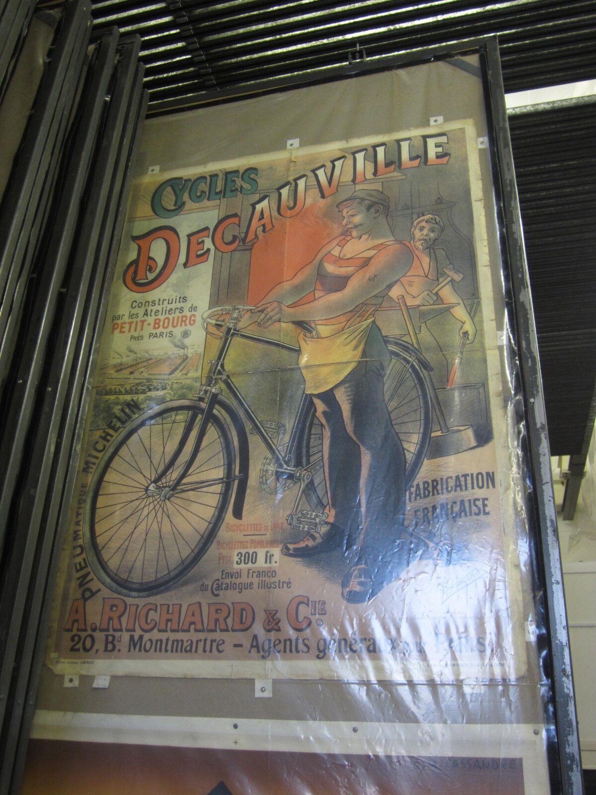 Vintage Cycles Decauville Advertising Poster