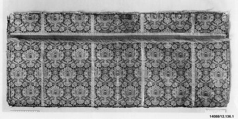 Antique Ornate Woven Textile Fragment