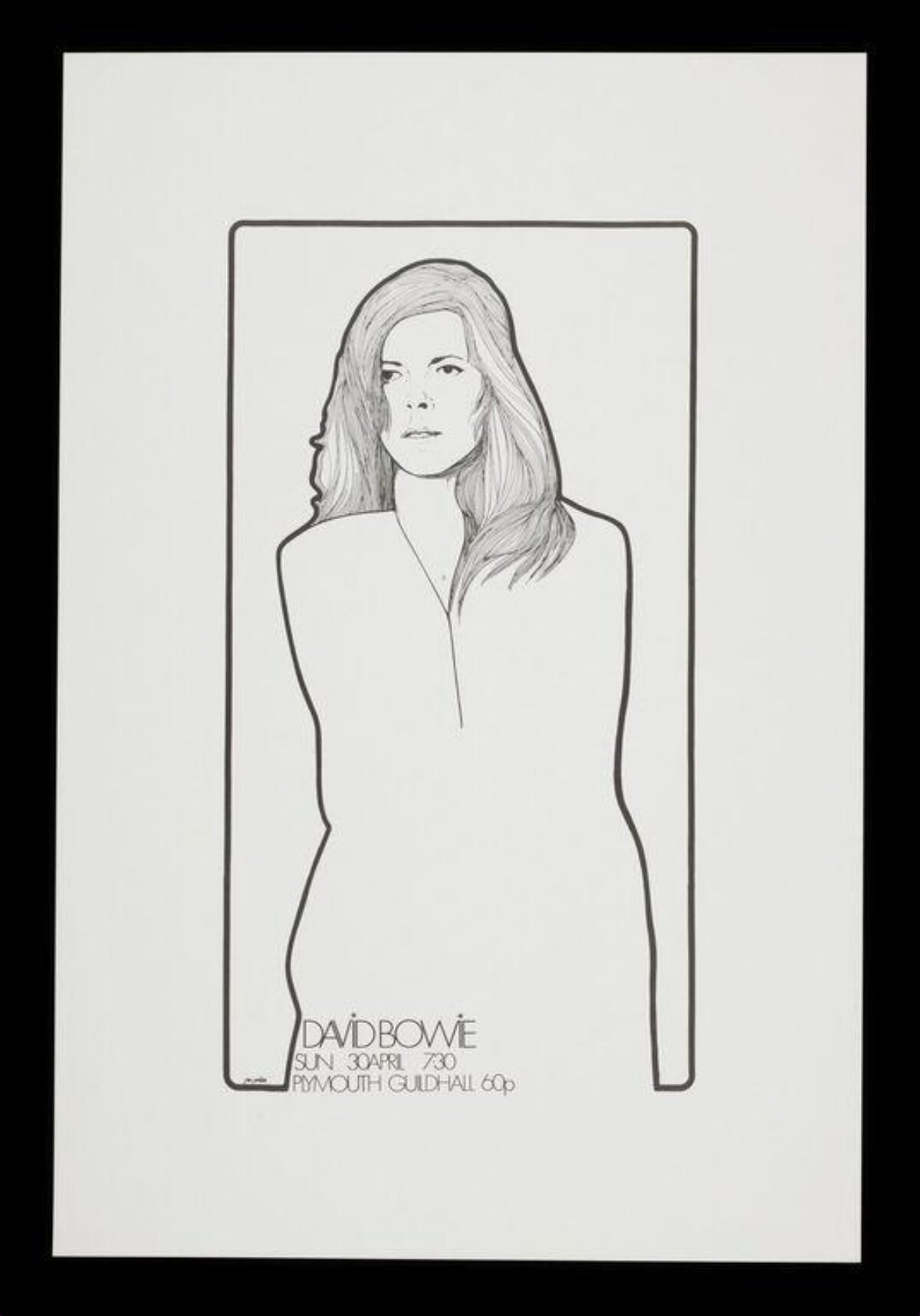 David Bowie Concert Poster