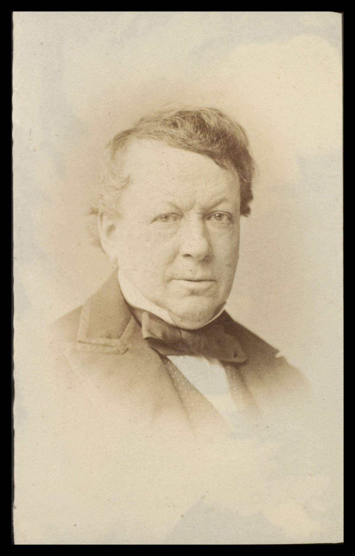 Vintage Portrait of 19th Century Gentleman