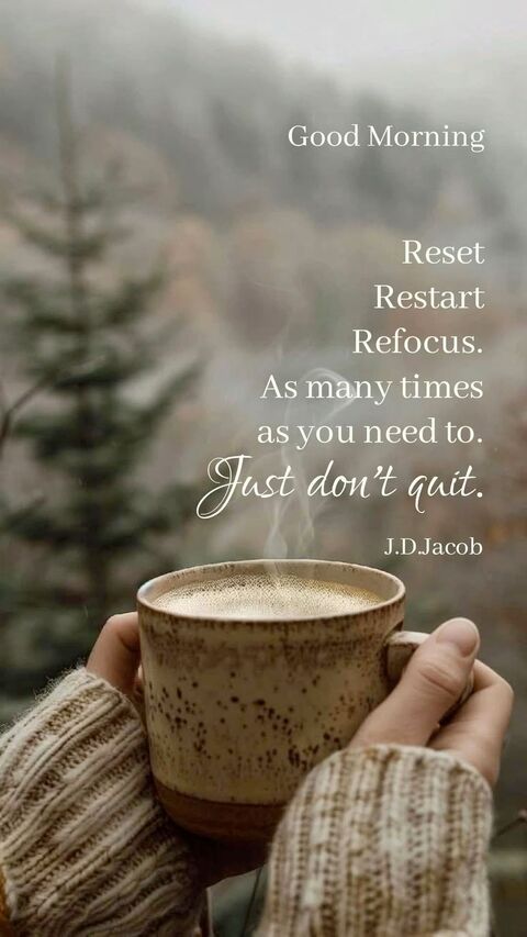 Good Morning Inspirational Quote