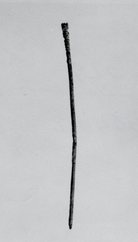 Ancient Excavated Iron Needle