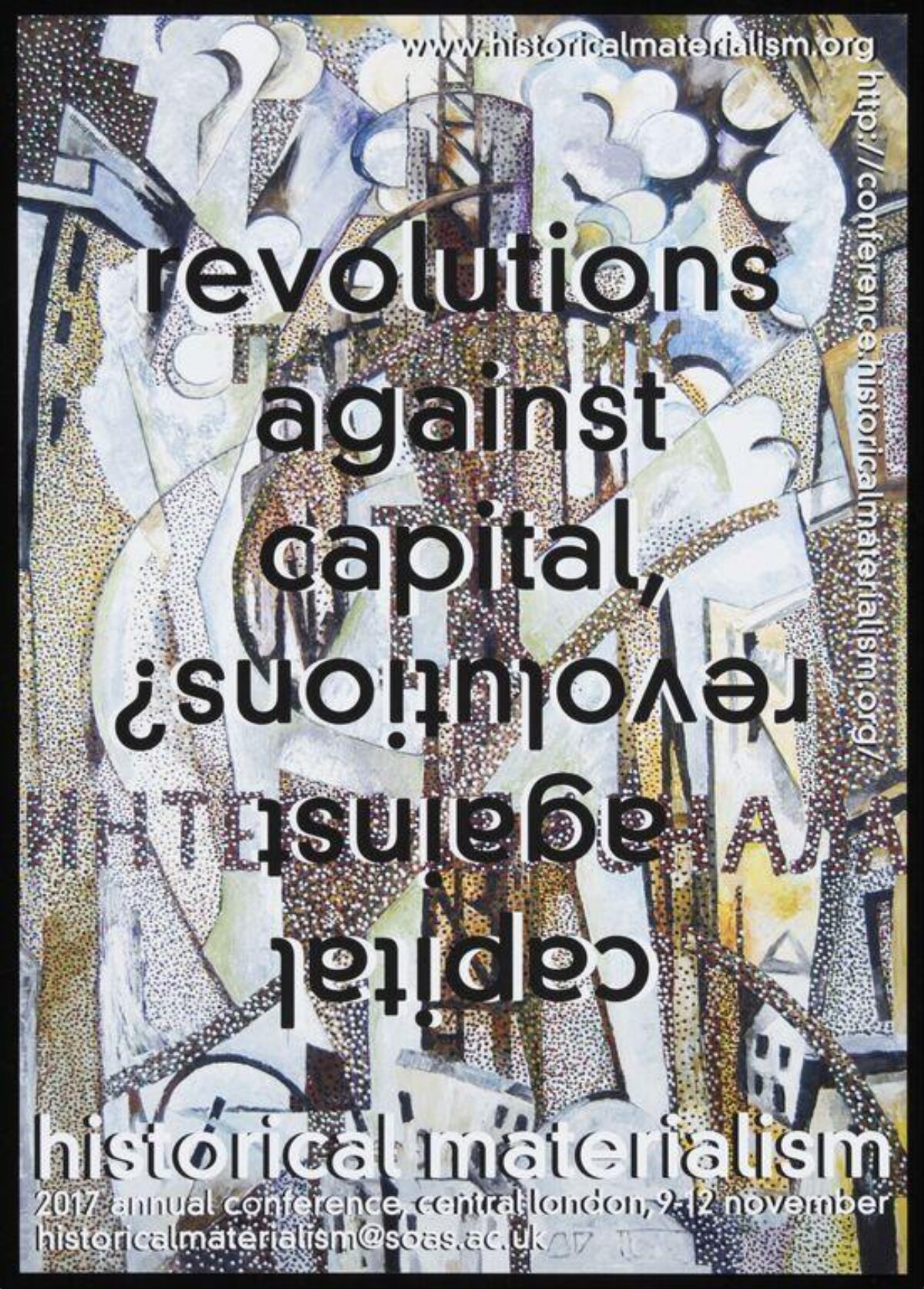 2017 Historical Materialism Conference Poster