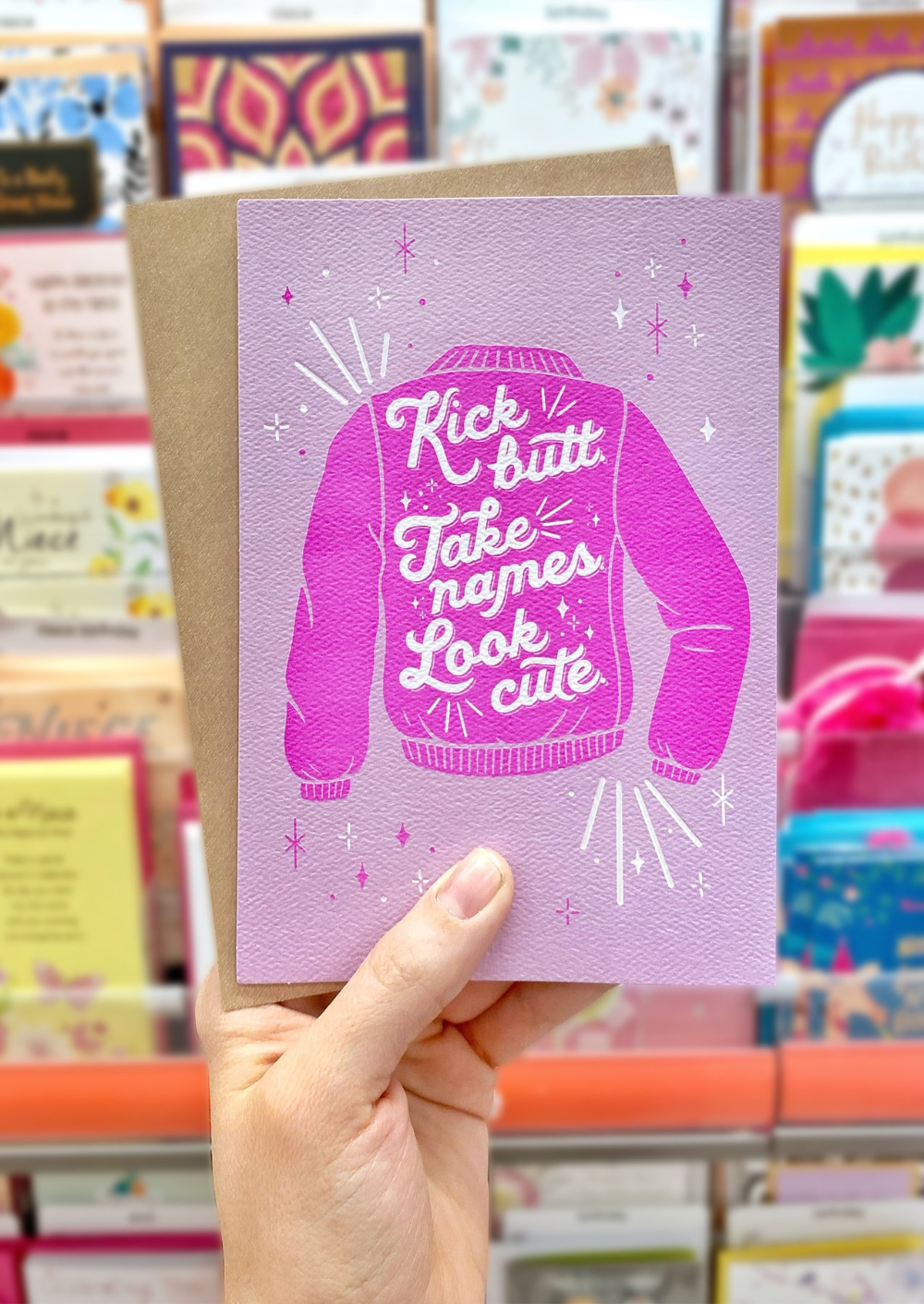 Empowering Motivational Greeting Card