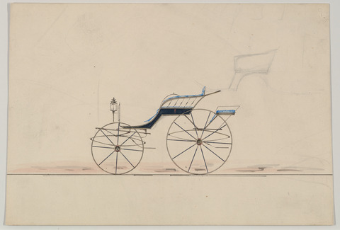 Horse-Drawn Carriage Design Sketch