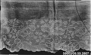 Antique Handmade Lace Border