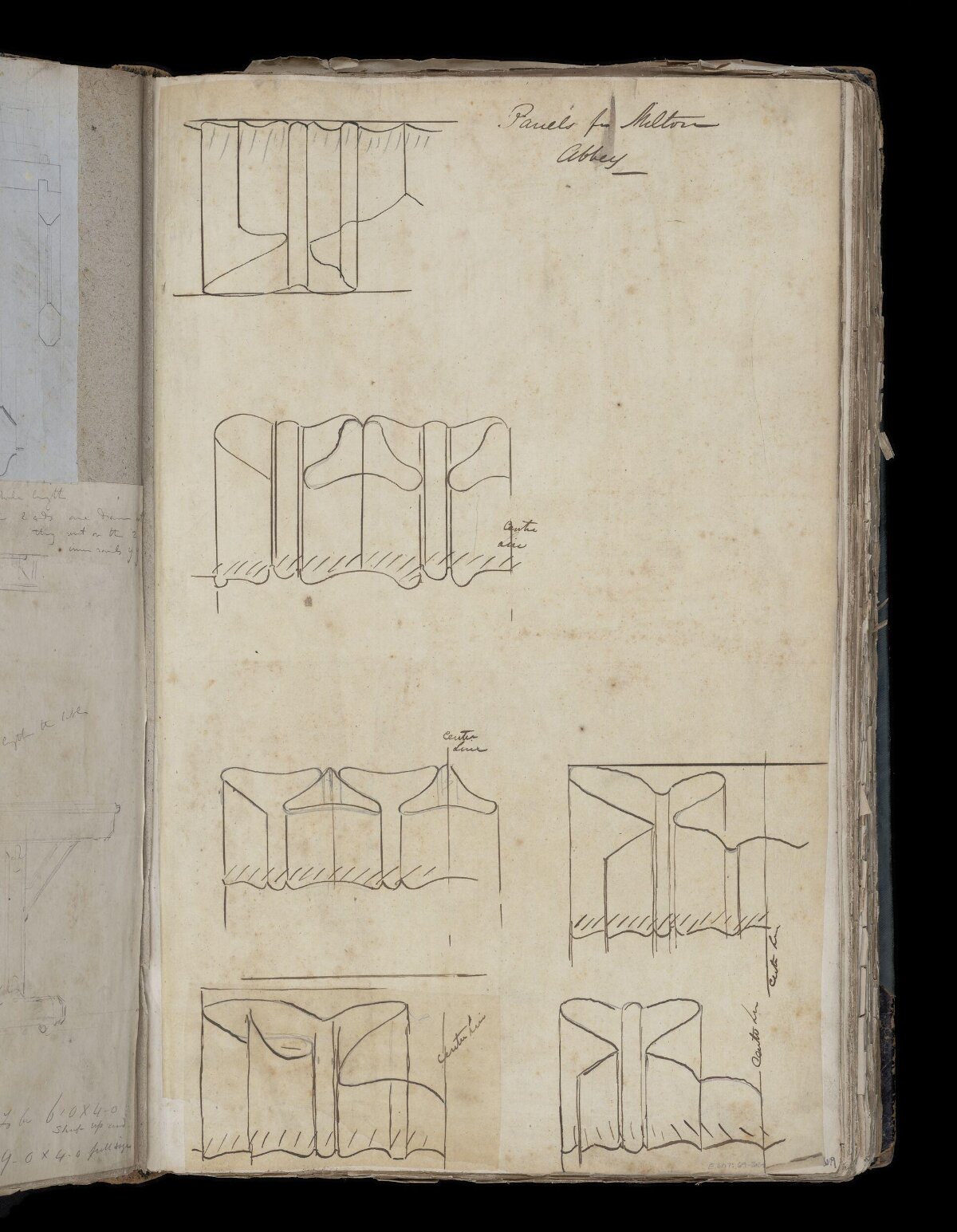 Architectural Sketches for Melton Abbey