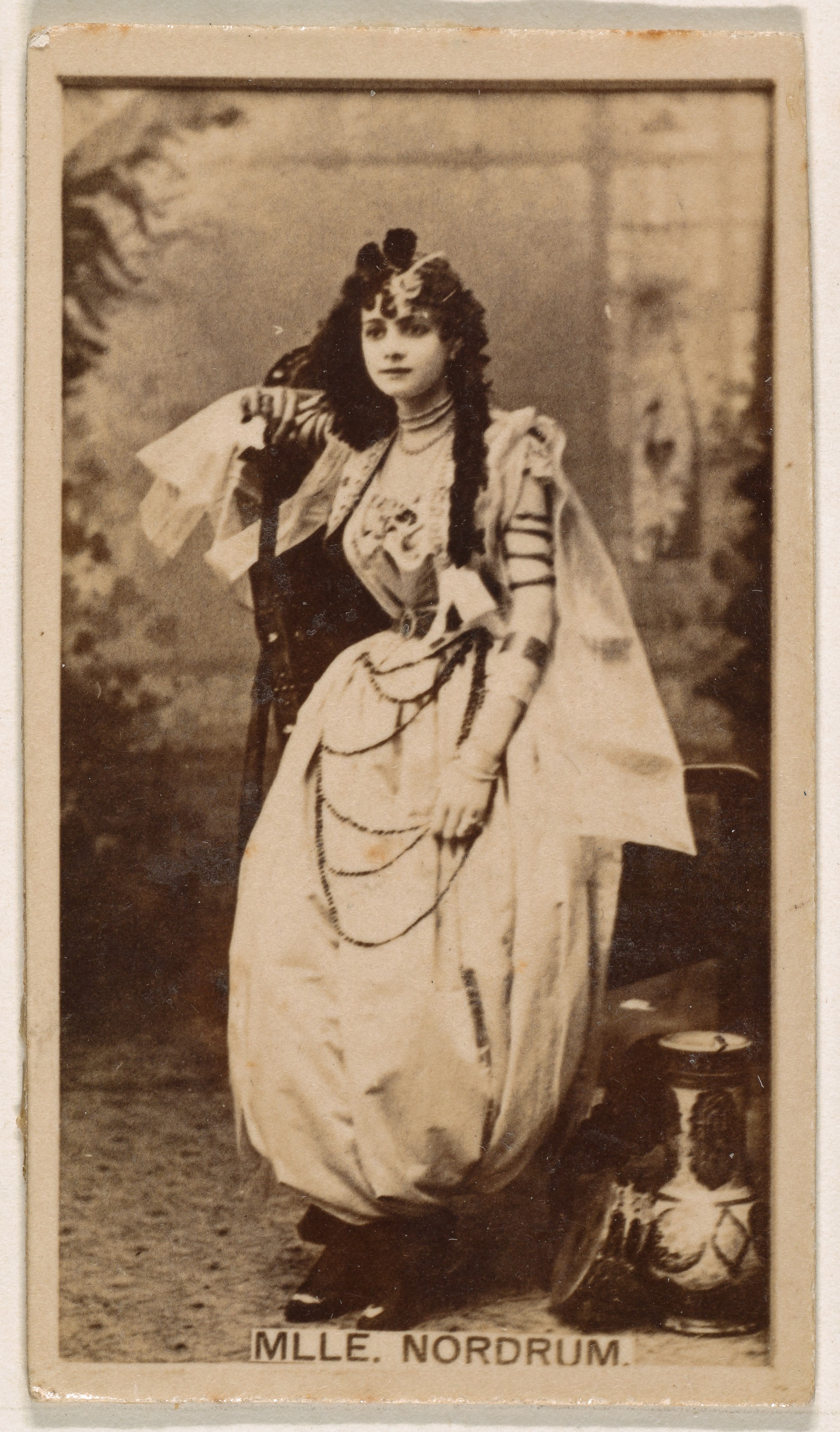 Vintage Portrait of Mlle. Nordrum