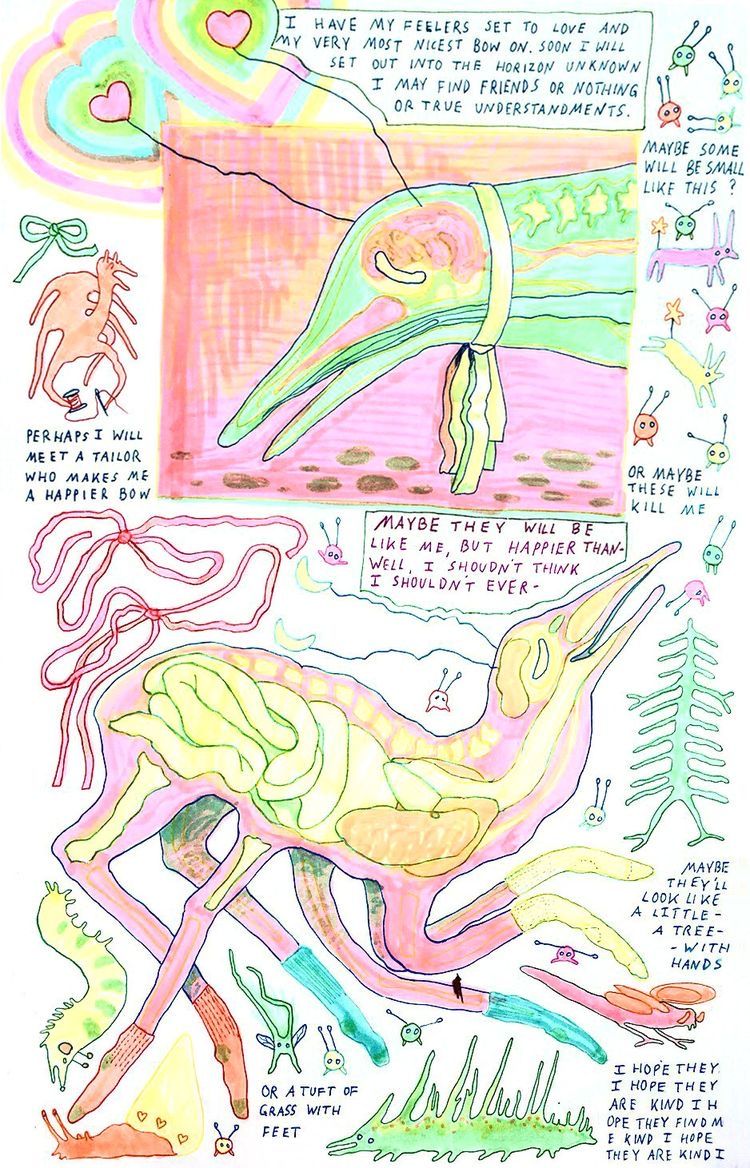 Whimsical Fantasy Creature Drawing