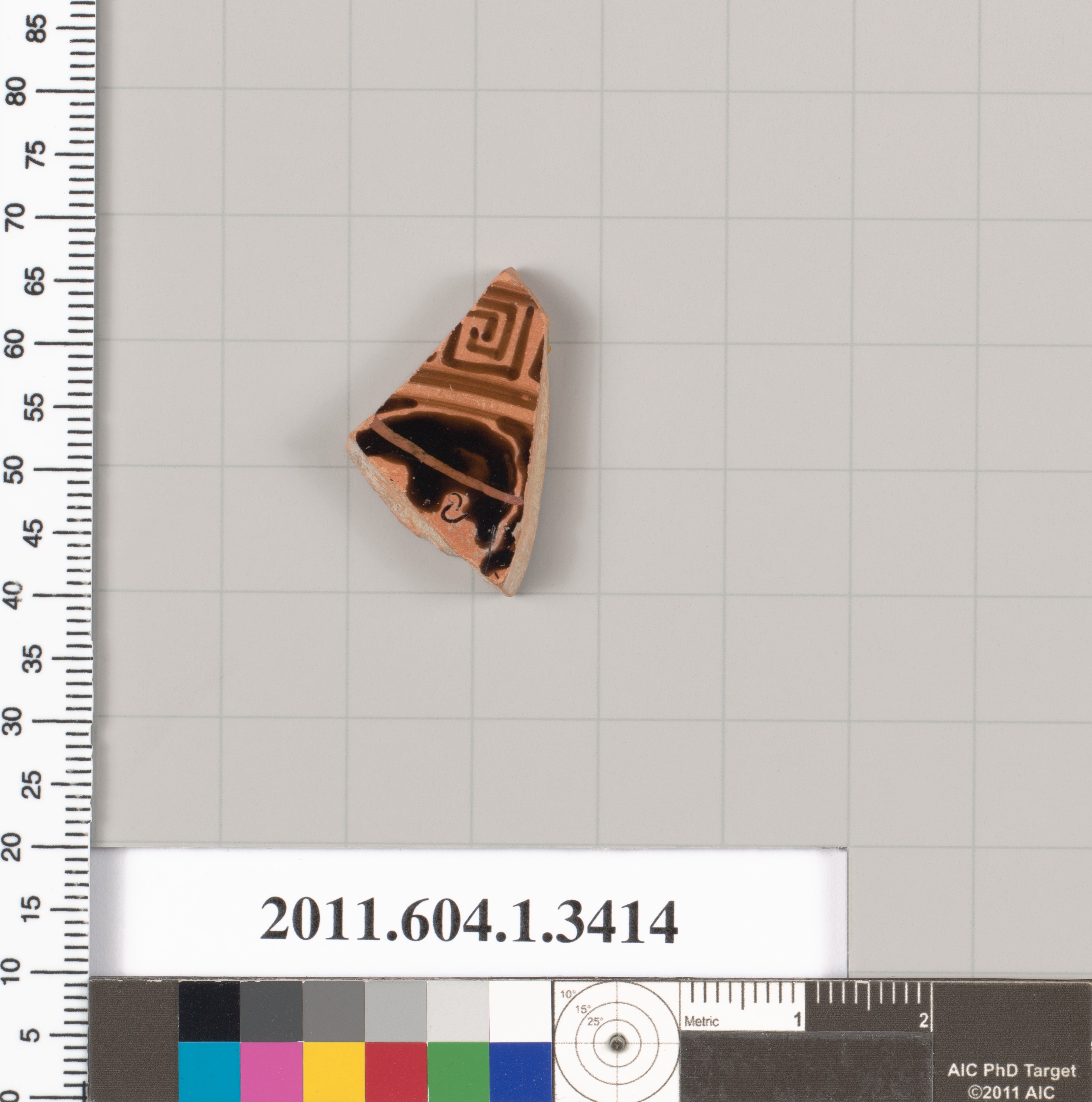 Ancient Terracotta Pottery Shard