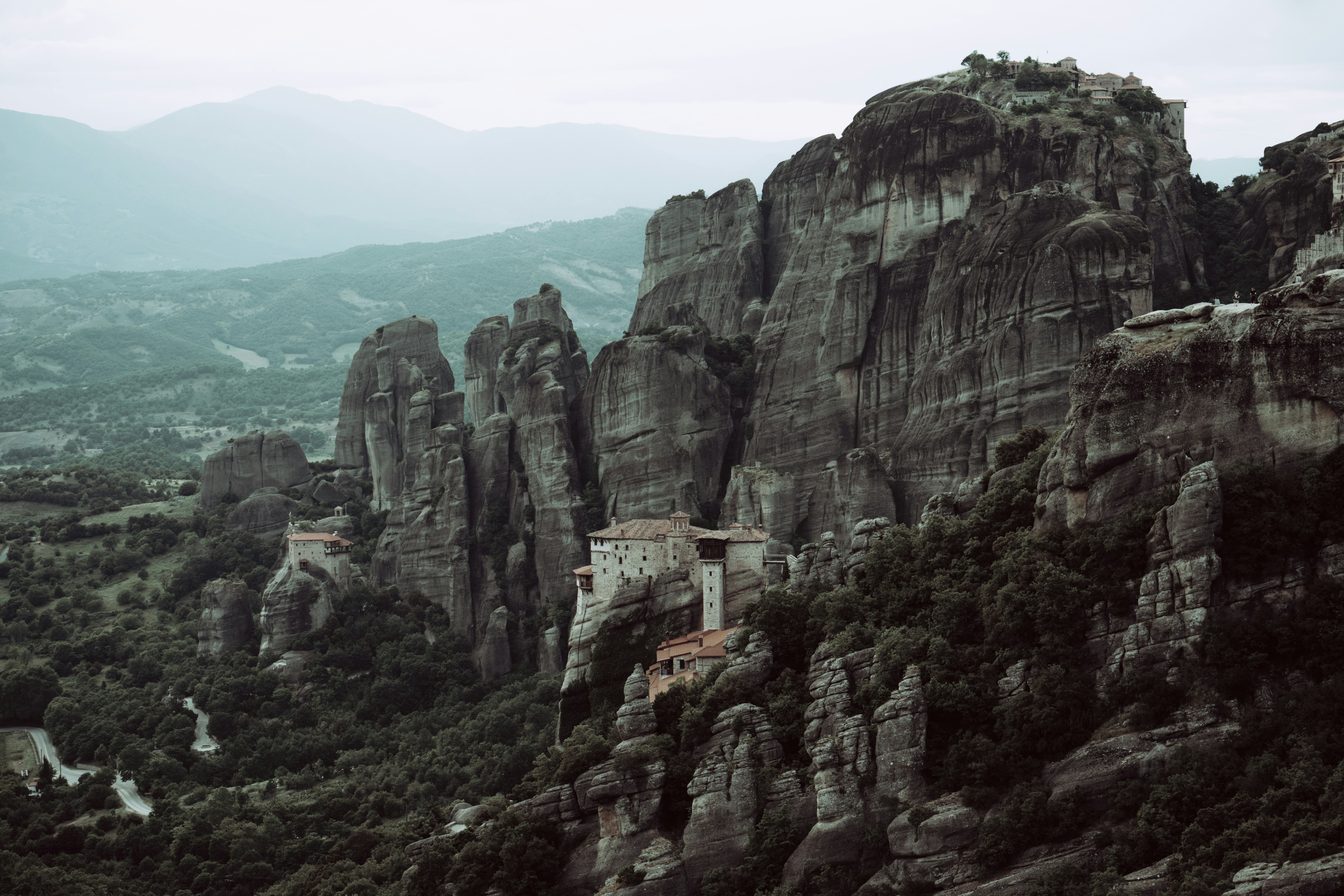 Meteora Cliffside Monasteries