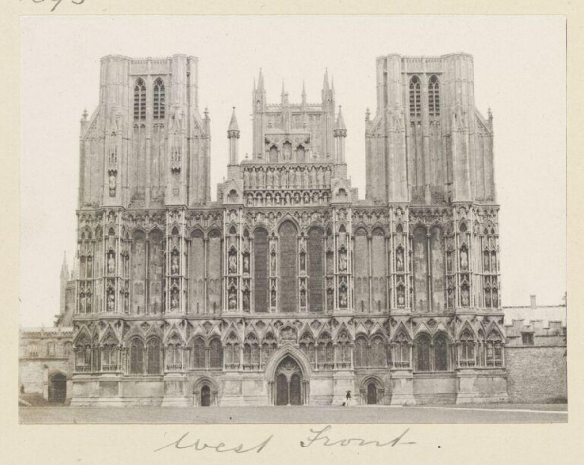 Vintage Photo of Cathedral West Front