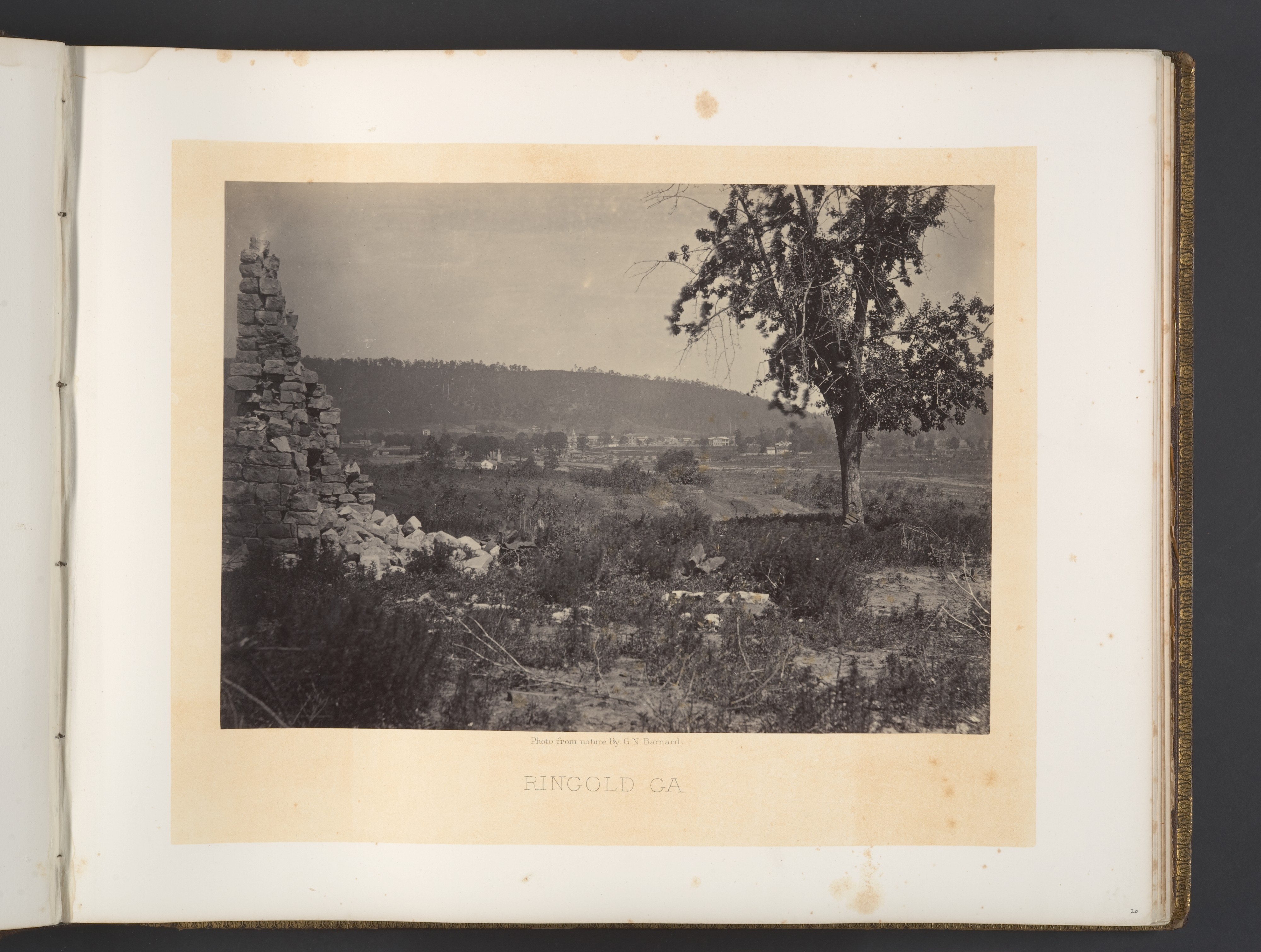 Historic Ringold Georgia Landscape